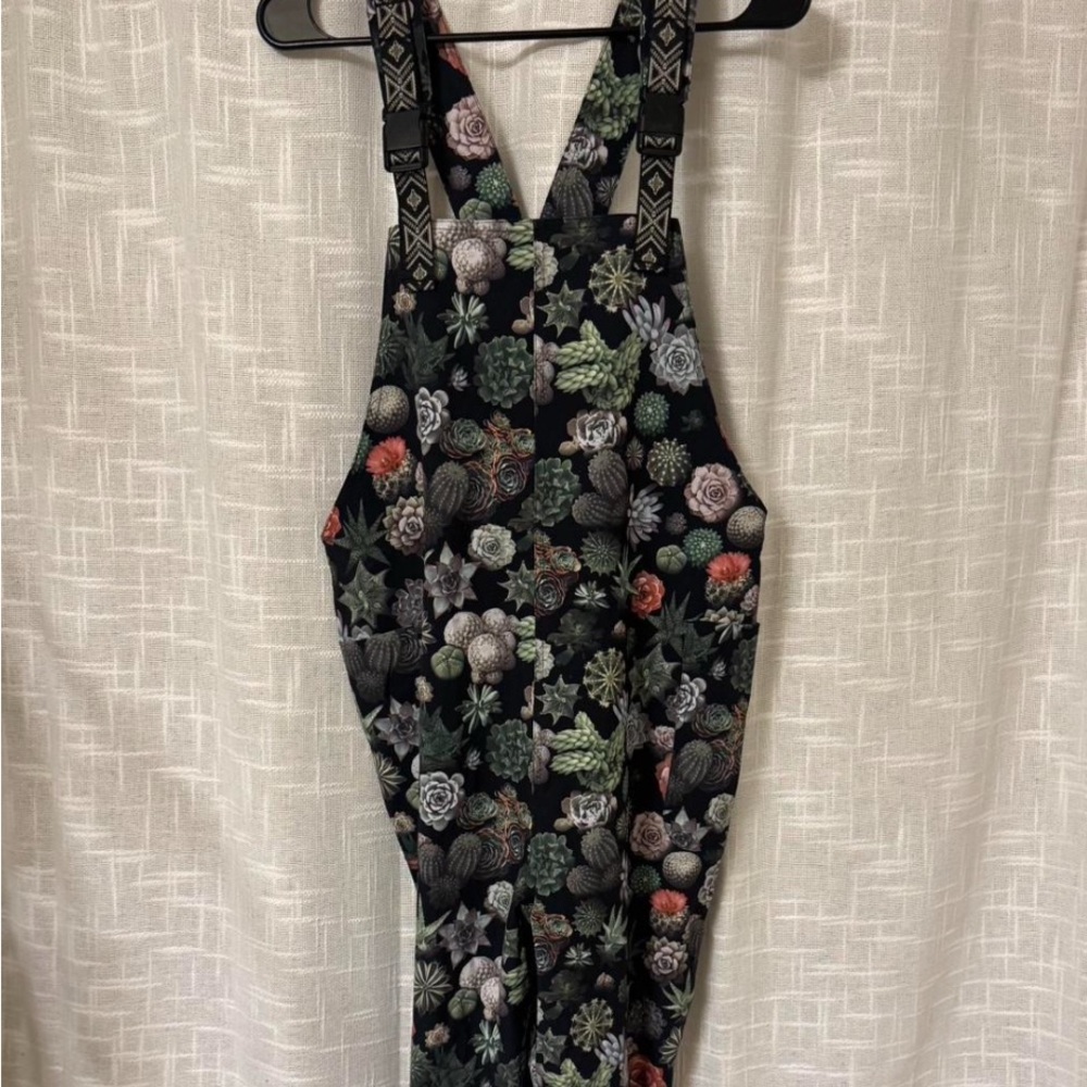 Kavu Cactus Print Overalls